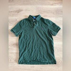 Ralph Lauren Men's Forest Green Polo Shirt